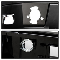 xTune 07-13 Chevy Silverado 1500 w/Parking Sensor OEM Style Steel Rear Bumper - BLK RB-CS07-SET-WS-B - Burkken Auto Parts