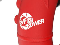 aFe 2022 Toyota Land Cruiser (J300) V6-3.5L (tt) BladeRunner 2.5in Aluminum Hot Charge Pipe - Red - Burkken Auto Parts