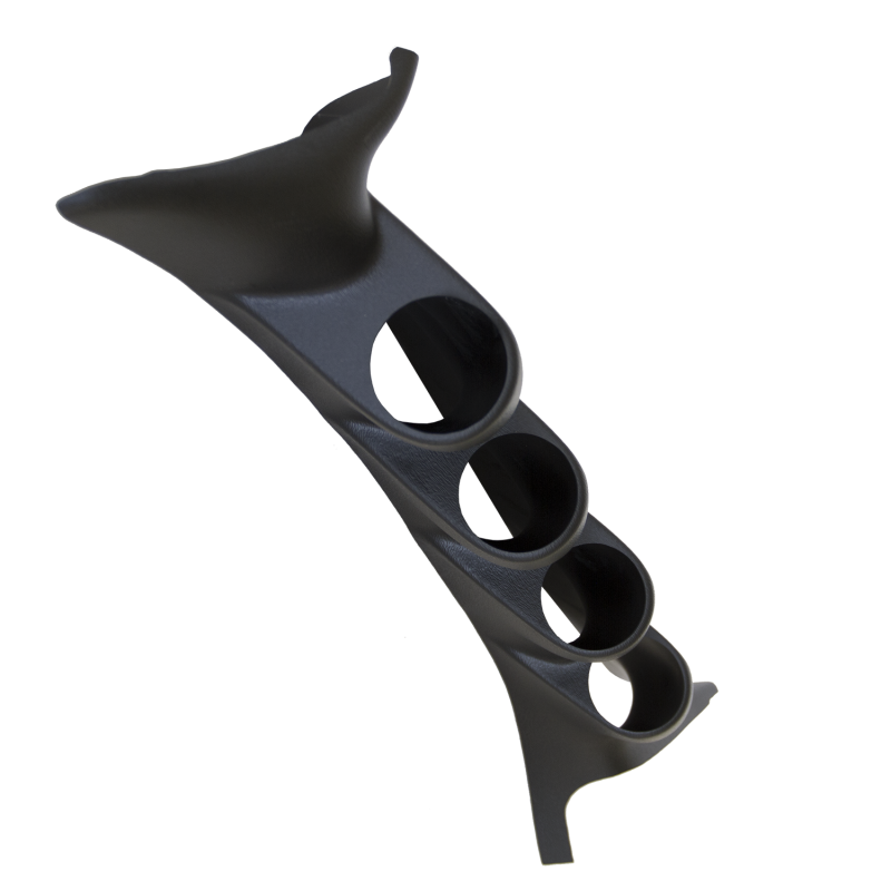 Autometer 99-07 Ford Super Duty Black 52mm Quad Pilillar Pod - Burkken Auto Parts