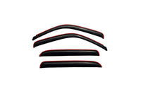AVS 02-06 Cadillac Escalade EXT Ventvisor In-Channel Front & Rear Window Deflectors 4pc - Smoke - Burkken Auto Parts