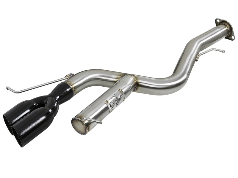 aFe MACHForce XP 08-13 BMW 135i L6-2.0L N54/N55 3in. 304 SS Axle-Back Exhaust w/Black Tips - Burkken Auto Parts