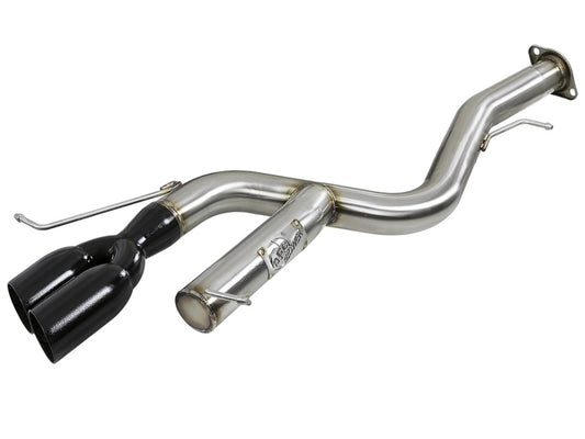aFe MACHForce XP 08-13 BMW 135i L6-2.0L N54/N55 3in. 304 SS Axle-Back Exhaust w/Black Tips - Burkken Auto Parts