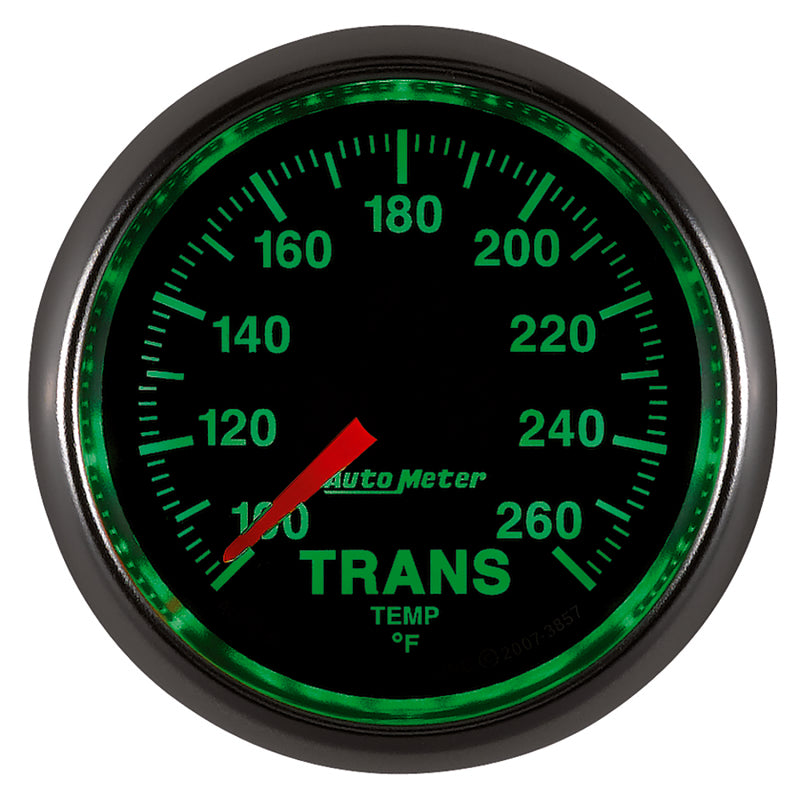 Autometer GS 100-260 degree Electronic Trans Temperature Gauge - Burkken Auto Parts