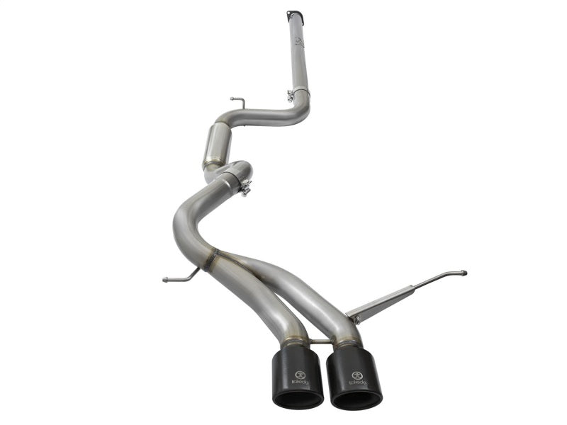 aFe Takeda 3in SS Exhaust Cat-Back 13-16 Ford Focus ST 2.0L Black Tips - Burkken Auto Parts