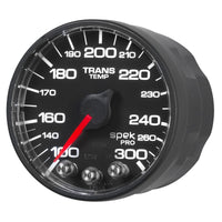 Autometer Spek-Pro 52.4mm 100-300 Deg F Digital Stepper Motor Trans Temp Gauge - Burkken Auto Parts