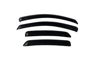 AVS 05-07 Ford Five Hundred Ventvisor Outside Mount Window Deflectors 4pc - Smoke - Burkken Auto Parts