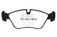 EBC 93-97 Volvo 850 2.3 Turbo Greenstuff Front Brake Pads - Burkken Auto Parts