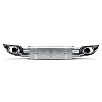 Akrapovic 10-13 Porsche 911 Turbo / Turbo S (997 FL) Slip-On Line (Titanium) w/ Titanium Tips - Burkken Auto Parts