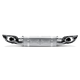 Akrapovic 10-13 Porsche 911 Turbo / Turbo S (997 FL) Slip-On Line (Titanium) w/ Titanium Tips - Burkken Auto Parts