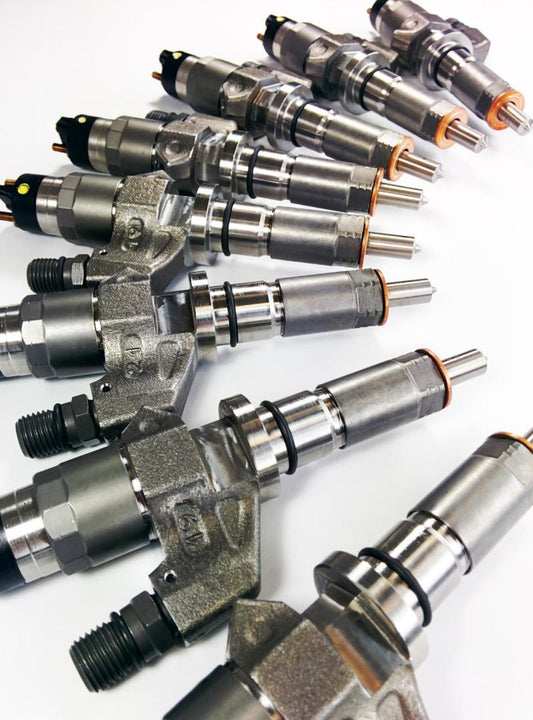 DDP 01-04 Chevrolet Duramax 6.6L LB7 Reman Injector Set - 100hp (60% Over)