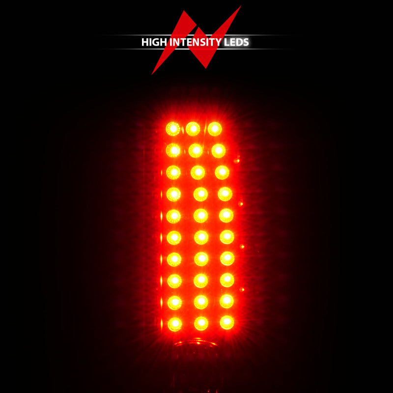 ANZO 04-10 Chevy Colorado LED Taillights G2 - Black - Burkken Auto Parts
