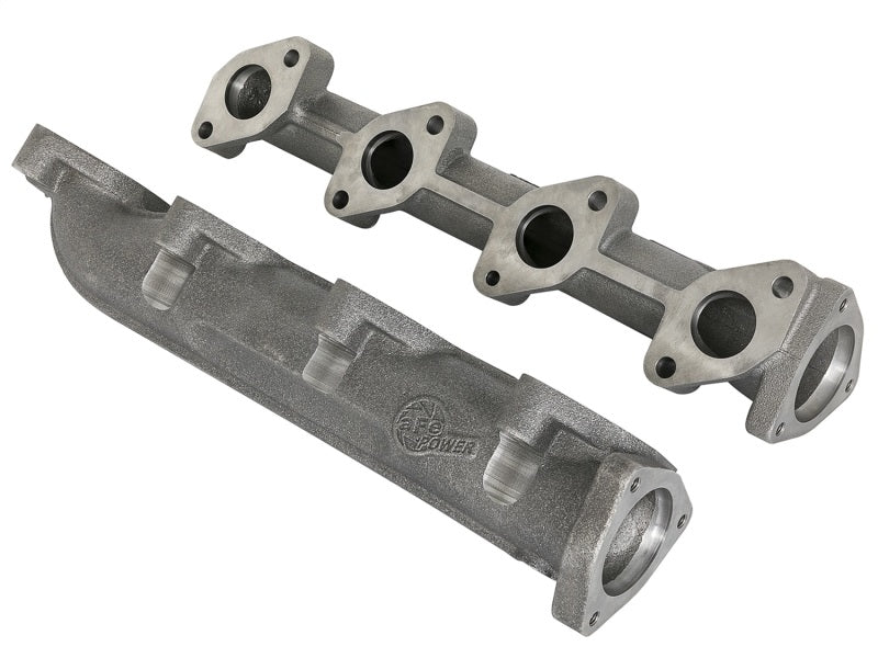 aFe BladeRunner Ported Ductile Iron Exhaust Manifold 08-10 Ford Diesel Trucks V8 6.4L (td) - Burkken Auto Parts