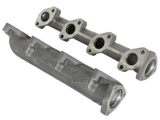 aFe BladeRunner Ported Ductile Iron Exhaust Manifold 08-10 Ford Diesel Trucks V8 6.4L (td) - Burkken Auto Parts