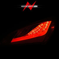 ANZO 2010-2013 Hyundai Genesis LED Taillights Red/Clear - Burkken Auto Parts