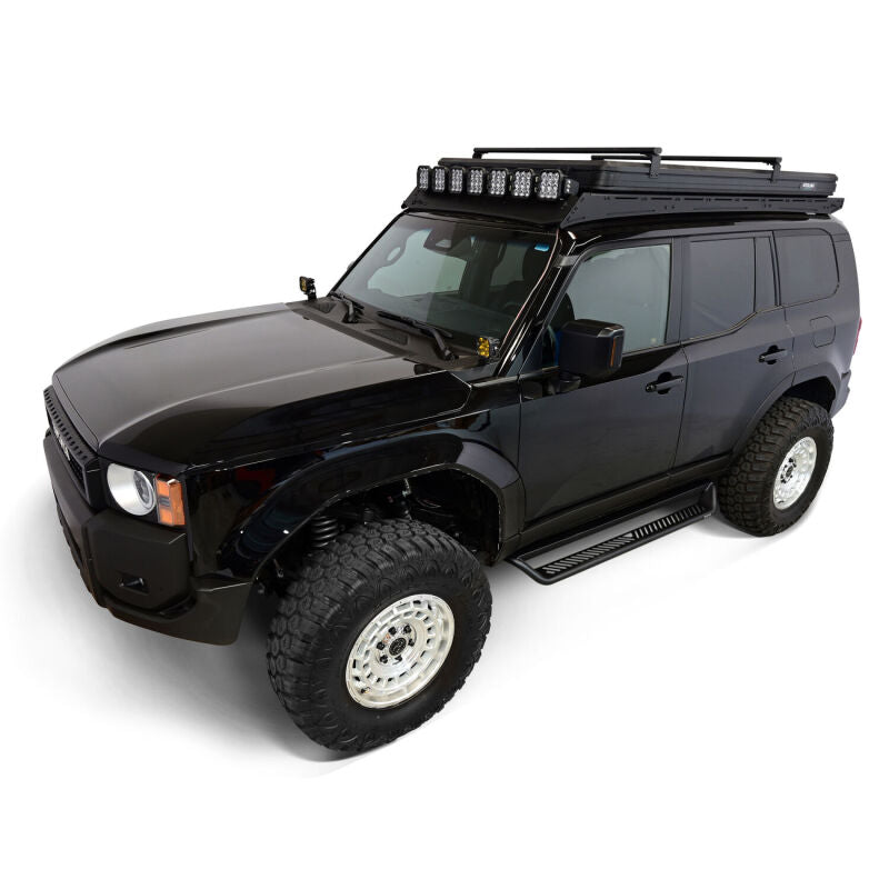 Westin 24-26 Toyota Land Cruiser Outlaw Drop Running Boards - Textured Black