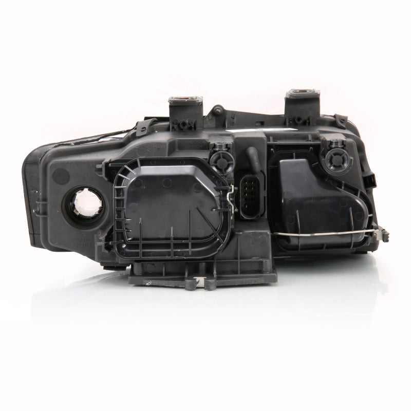 ANZO 2002-2005 Audi A4 Projector Headlight Black G2 (Halogen Type) - Burkken Auto Parts