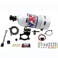 Nitrous Express 2014+ GM 5.3L Truck Nitrous Plate Kit (50-250HP) w/10lb Bottle - Burkken Auto Parts
