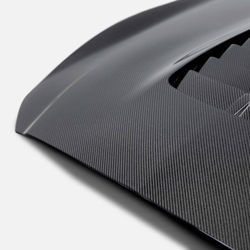 Anderson Composites 15-20 Ford Mustang Shelby GT350/GT350R Type GT5 Double Sided Carbon Fiber Hood - Burkken Auto Parts