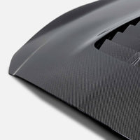 Anderson Composites 15-20 Ford Mustang Shelby GT350/GT350R Type GT5 Double Sided Carbon Fiber Hood - Burkken Auto Parts