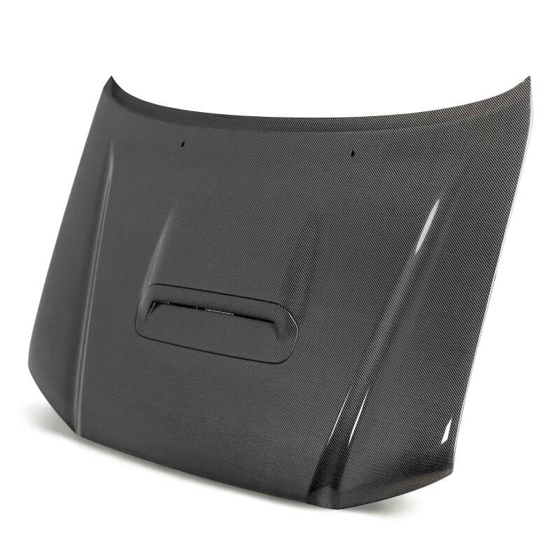 Seibon 12-15 Toyota Tacoma TR-Style Carbon Fiber Hood - Burkken Auto Parts
