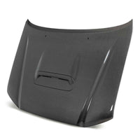 Seibon 12-15 Toyota Tacoma TR-Style Carbon Fiber Hood - Burkken Auto Parts