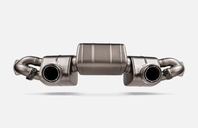 Akrapovic 2022+ Porsche 718 Cayman GT4 RS Slip-On Race Line (Titanium) - Burkken Auto Parts