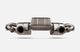 Akrapovic 2022+ Porsche 718 Cayman GT4 RS Slip-On Race Line (Titanium) - Burkken Auto Parts