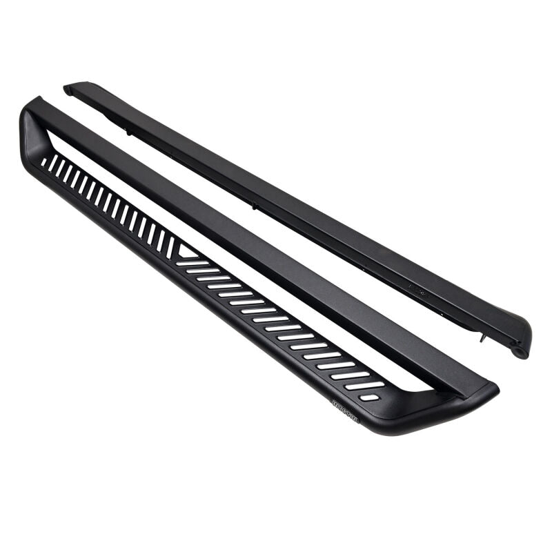 Westin 24-26 Toyota Land Cruiser Outlaw Drop Running Boards - Textured Black