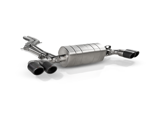 Akrapovic 2024+ Porsche Cayenne S / GTS / Turbo E-Hybrid / Coupe (536.2)  Evolution Line (Titanium) - Burkken Auto Parts