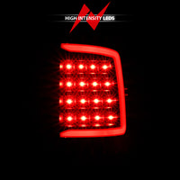 ANZO 2009-2018 Dodge Ram 1500 LED Taillight Plank Style Black w/Clear Lens - Burkken Auto Parts