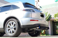 Invidia 03-08 Infiniti FX35/45 Gemini Single Layer Titanium Tip Cat-back Exhaust