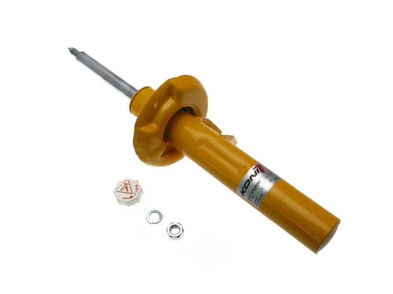 Koni Sport (Yellow) Shock 07-12 Audi TT FWD Coupe/Roadster (excl. Magna Ride/ TT-S/TT-RS) - Front - Burkken Auto Parts