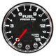 Autometer Spek-Pro Gauge Fuel Press 2 1/16in 15psi Stepper Motor W/Peak & Warn Blk/Chrm - Burkken Auto Parts