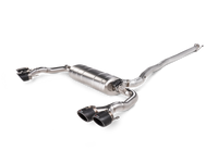 Akrapovic 2024+ Mercedes-AMG CLA 45 / CLA 45 S (C118/x118) Evo Line Cat Back (Titanium) w/ CF Tips - Burkken Auto Parts