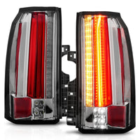 ANZO 2015-2017 GMC Yukon/Yukon XL LED Taillights Chrome - Burkken Auto Parts