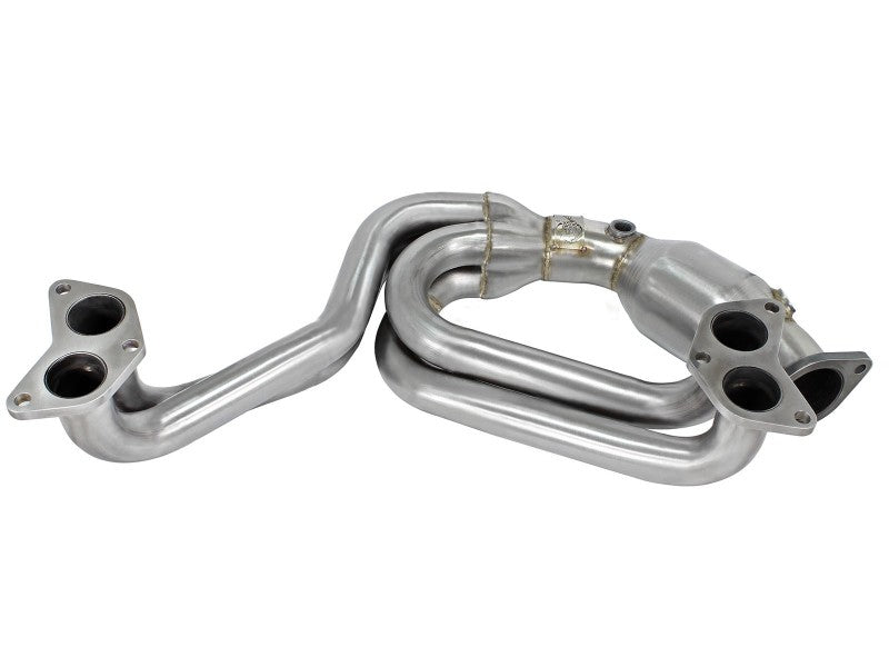 aFe 12-17 Toyota 86 / FRS / BRZ Twisted Steel 304 Stainless Steel Long Tube Header w/ Cat - Burkken Auto Parts
