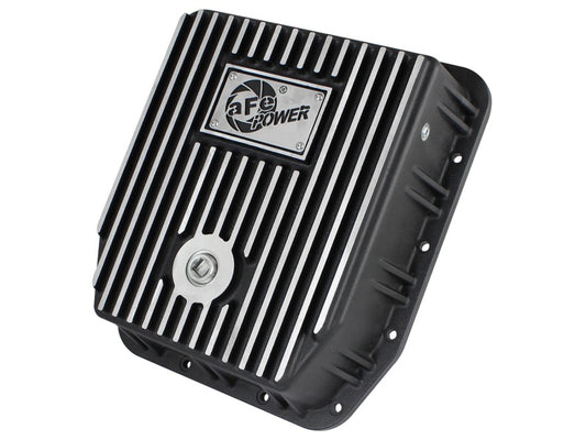 afe Transmission Pan (Black); Ford Trucks 94-08 AODE - Burkken Auto Parts