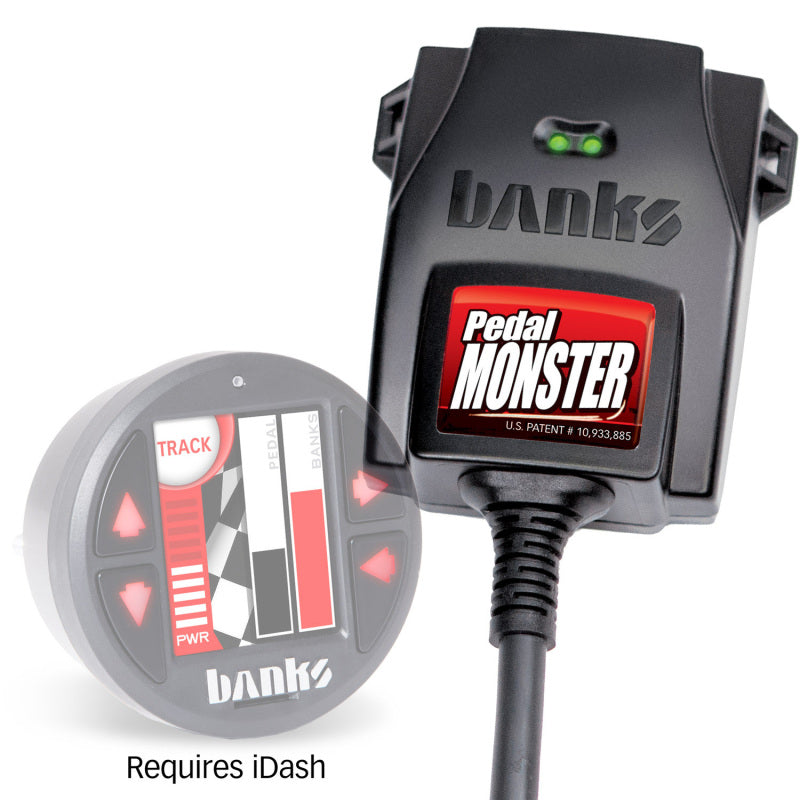 Banks Power Pedal Monster Throttle Sensitivity Booster for Use w/ Exst. iDash - 07.5-19 GM 2500/3500 - Burkken Auto Parts