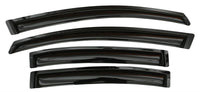 AVS 12-15 Honda Civic Ventvisor Outside Mount Window Deflectors 4pc - Smoke - Burkken Auto Parts