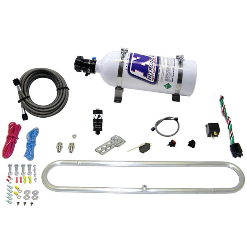 Nitrous Express N-Tercooler System w/5lb Bottle (Remote Mount Solenoid) - Burkken Auto Parts