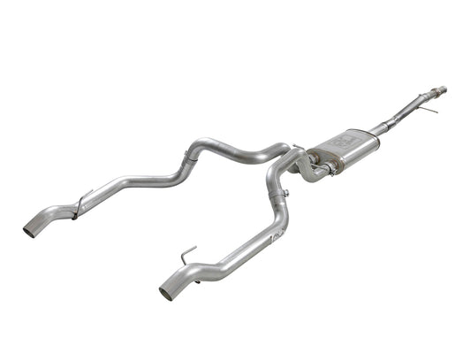 aFe Vulcan Series 3in 304SS Exhaust Cat-Back w/ OE Tips 2019 GM Silverado / Sierra 1500 V8-5.3L - Burkken Auto Parts