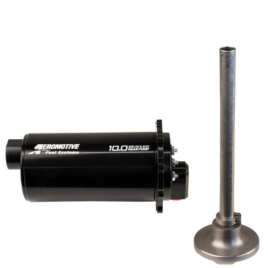 Aeromotive Brushless Spur Gear Fuel Pump w/TVS Controller - Universal - In-Tank - 90 Deg - 10gp - Burkken Auto Parts