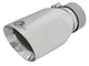 aFe MACH Force-Xp Univ 304 SS Double-Wall Clamp-On Exhaust Tip - Polished - 3in Inlet - 4.5in Outlet - Burkken Auto Parts