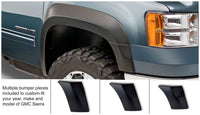 Husky Liners 07-14 GMC Sierra 2500 HD EAF Style Fender Flares - 4pc - Burkken Auto Parts