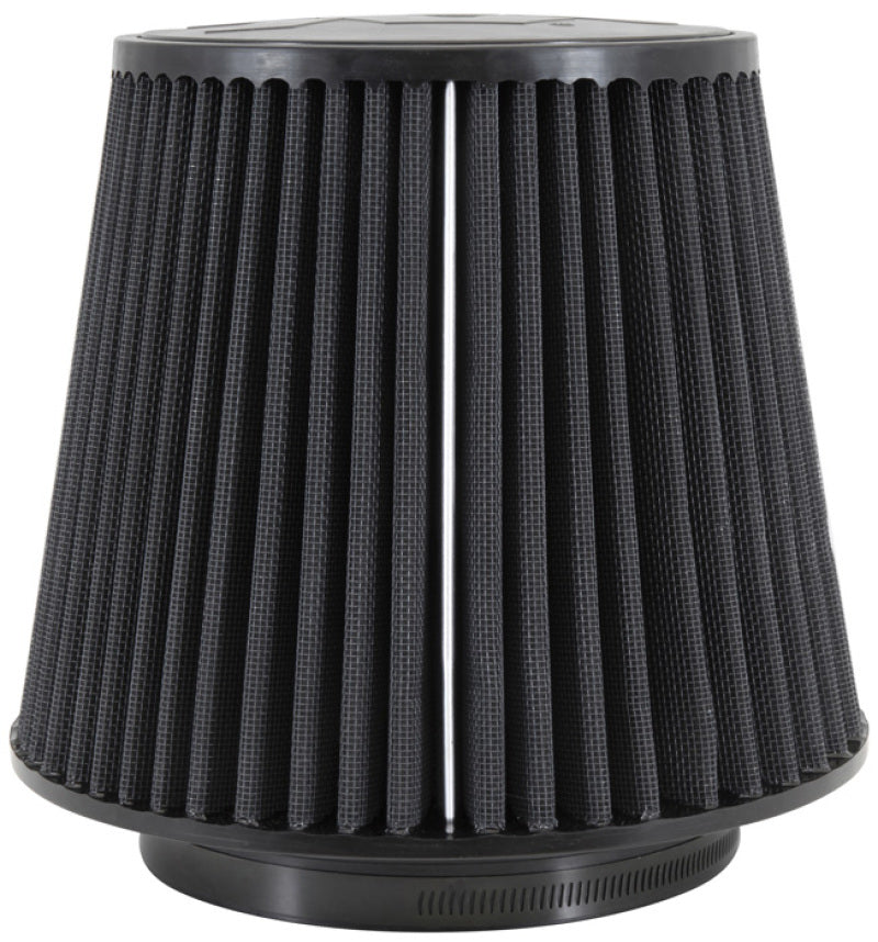 K&N Universal Rubber Filter-Round Tapered 6in Flange ID x 9in Base OD x 6.625in Top OD x 7.5in H - Burkken Auto Parts