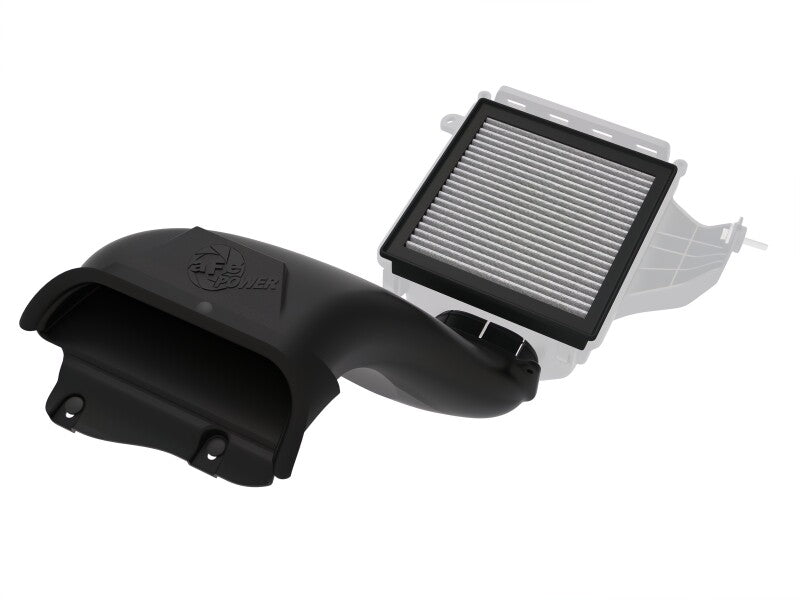 aFe 21-24 Ford F-150 V6/V8 Dynamic Air Scoop w/ Pro DRY S Filter (D.A.S. PLUS) - Burkken Auto Parts