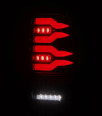 AlphaRex 97-03 Ford F150 / 99-16 Ford F250/F350/F450/F550 LUXX-Series LED Tail Lights - Alpha-Black - Burkken Auto Parts