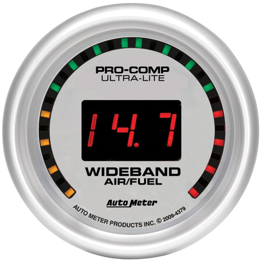 Autometer Ultra-Lite 52mm Digital Wideband Air/Fuel Ratio Street Gauge - Burkken Auto Parts