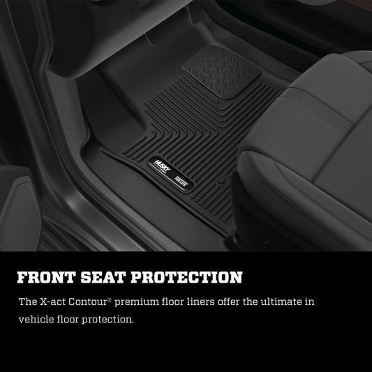 Husky Liners 23-25 Mercedes-Benz GLC300 X-Act 2nd Seat Floorliner (2pc) - Blk