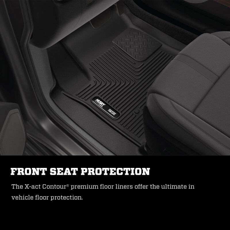 Husky Liners 2025 Chevrolet Equinox X-Act Contour Black Front Floor Liners - Burkken Auto Parts